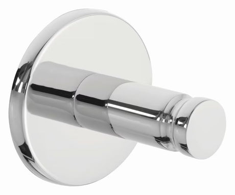 Chromovaný háček Tesa PowerButton bez vrtání pro koupelnu a kuchyň