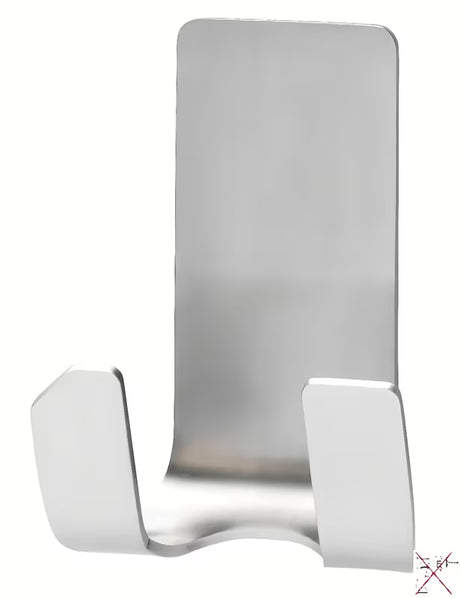 Tesa Powerstrips voděodolný nerezový dvojháček pro zavěšení holicího strojku bez vrtání.