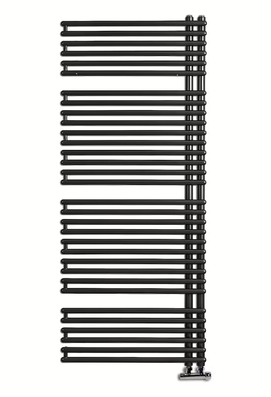 Kombinovaný koupelnový radiátor Thermal Trend Henrik 60x178 cm v antracitové barvě