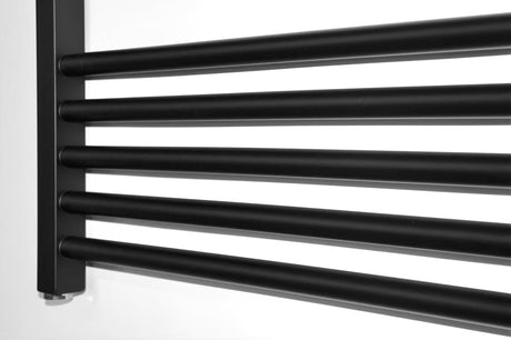 Elektrický radiátor Thermal Trend KD Economy 60x120 cm v černé matné barvě s topnou tyčí KTX4
