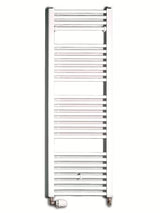 Bílý kombinovaný trubkový radiátor Thermal Trend KD 132x45 cm vhodný do koupelny