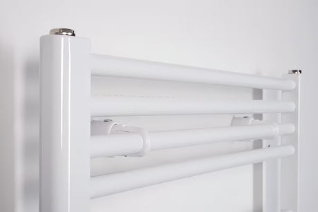 Bílý kombinovaný trubkový radiátor Thermal Trend KD 168x45 cm vhodný do koupelny i chodby.