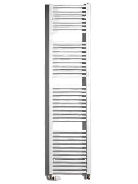 Bílý kombinovaný trubkový radiátor Thermal Trend KD 45x185 cm do koupelny