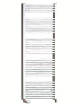 Bílý kombinovaný trubkový radiátor Thermal Trend KD 168x60 cm do koupelny.