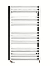 Bílý kombinovaný trubkový radiátor Thermal Trend KD 132x75 cm vhodný do koupelny