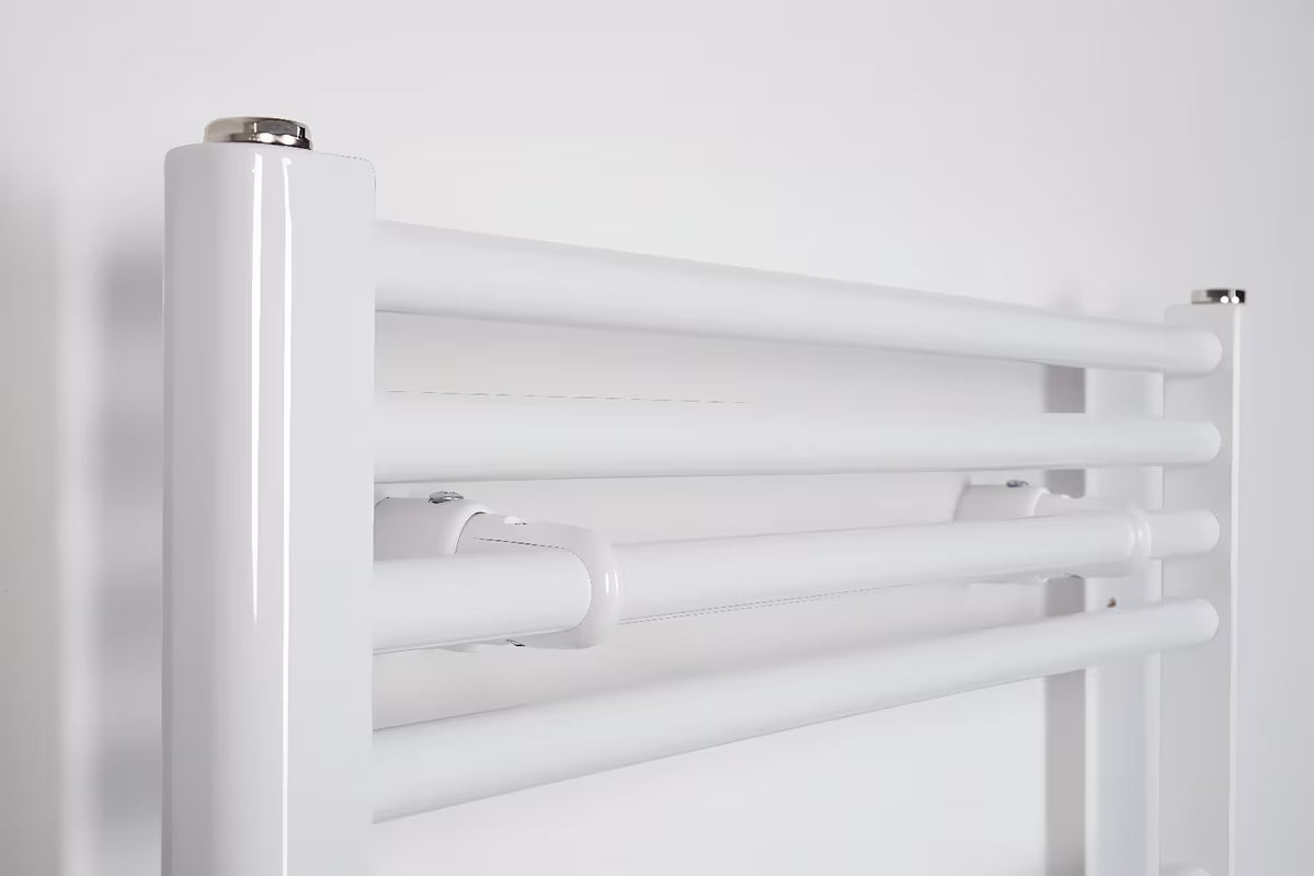 Bílý kombinovaný trubkový radiátor Thermal Trend KD 168x75 cm pro koupelnu