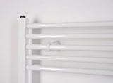 Bílý kombinovaný trubkový radiátor Thermal Trend KD 168x75 cm pro koupelnu