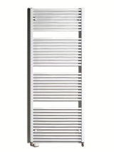 Bílý kombinovaný trubkový radiátor Thermal Trend KD 75x185 cm do koupelny.