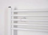 Bílý kombinovaný trubkový radiátor Thermal Trend KD 96x75 cm do koupelny