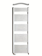 Bílý kombinovaný trubkový radiátor Thermal Trend KDO 168x60 cm vhodný do koupelny i chodby.