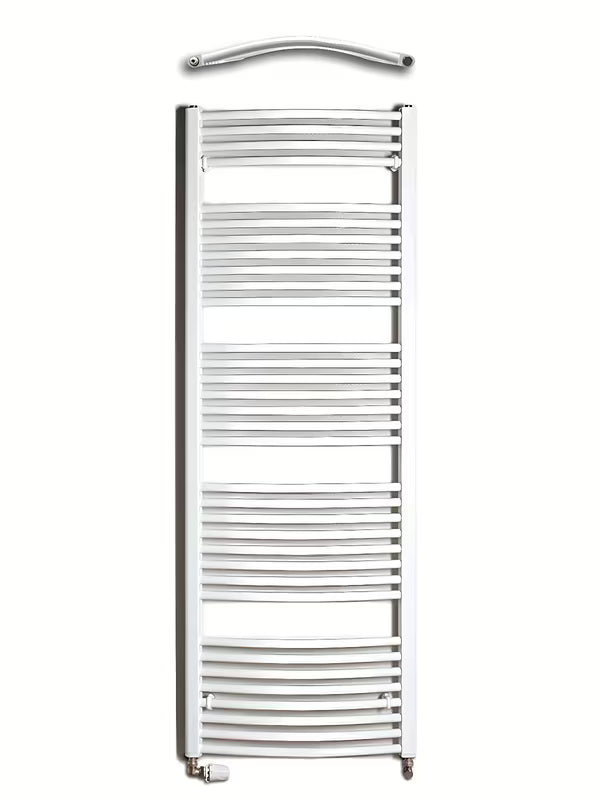 Bílý kombinovaný trubkový radiátor Thermal Trend KDO 168x60 cm vhodný do koupelny i chodby.