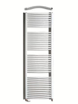 Bílý kombinovaný trubkový radiátor Thermal Trend Kdo 60x185 cm do koupelny
