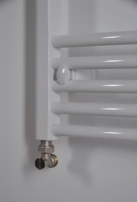 Bílý kombinovaný trubkový radiátor Thermal Trend Kdo 75x168 cm pro koupelnu