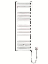 Bílý rovný elektrický radiátor Thermal Trend KE 450x960 mm s topnou tyčí 300 W