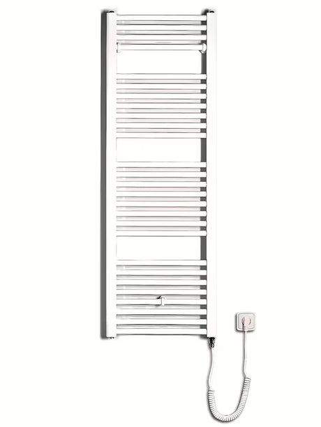 Bílý rovný elektrický radiátor Thermal Trend KE 450x960 mm s topnou tyčí 300 W