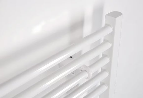 Bílý rovný elektrický radiátor Thermal Trend KE 750x1680 mm do koupelny s topnou tyčí 700 W
