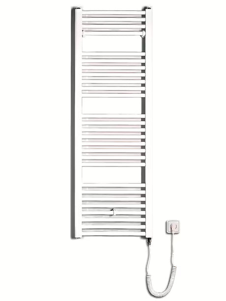 Bílý rovný elektrický radiátor Thermal Trend 600x1680 mm s topnou tyčí 600 W