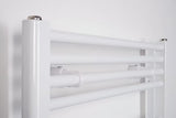 Bílý rovný elektrický radiátor Thermal Trend 600x1680 mm s topnou tyčí 600 W