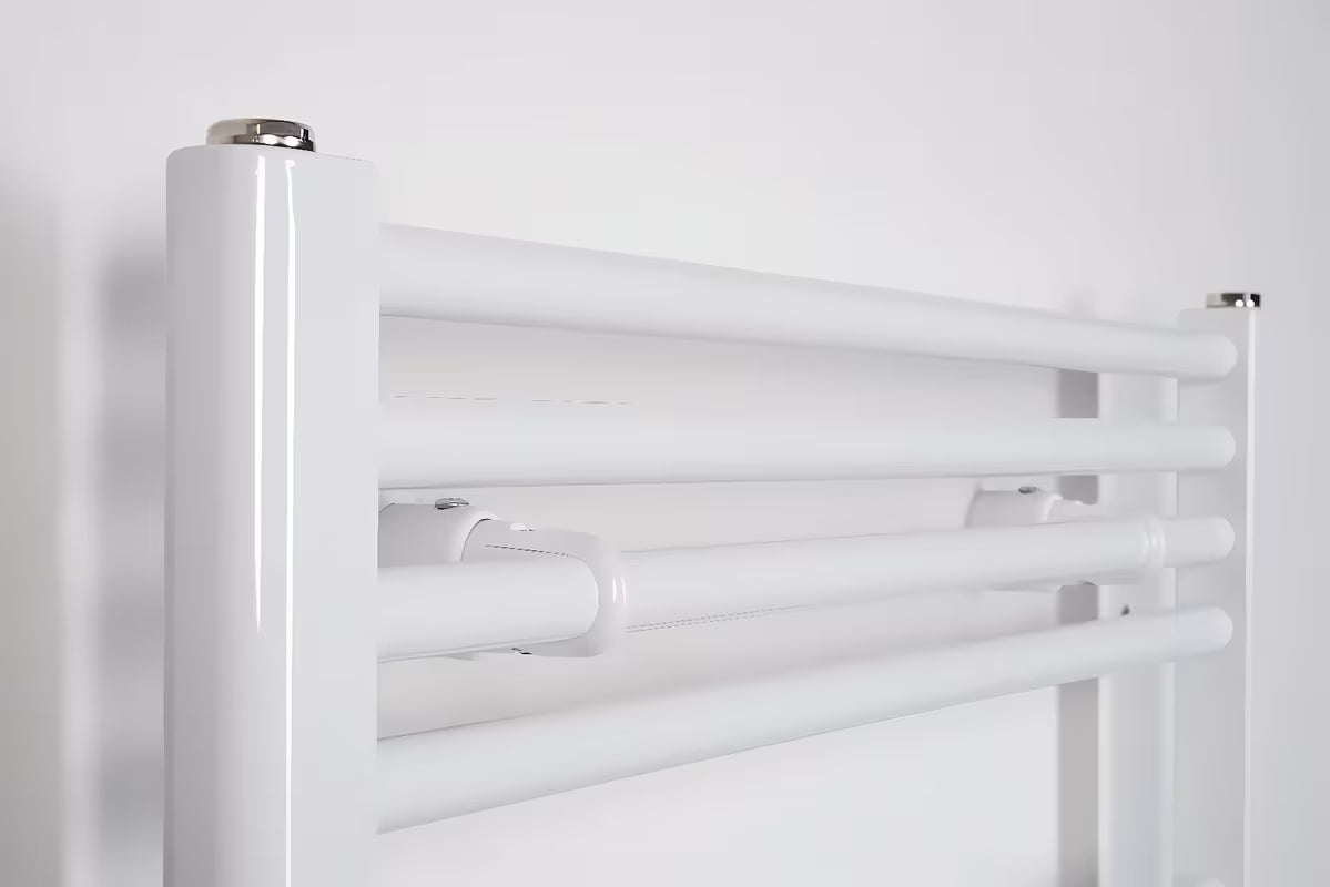 Bílý rovný elektrický radiátor Thermal Trend 600x1680 mm s topnou tyčí 600 W
