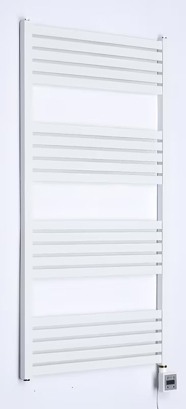 Bílý elektrický radiátor Thermal Trend Kh Economy 60x120 cm s termostatem KTX a LCD displejem