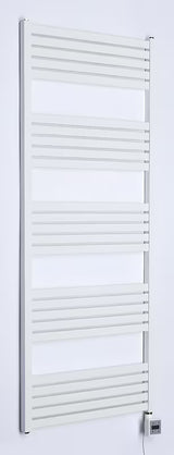 Bílý elektrický radiátor Thermal Trend Kh Economy 150x60 cm s termostatem KTX 3 a LCD displejem