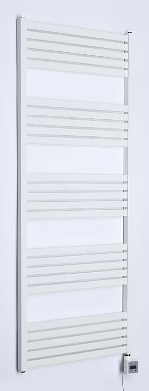 Bílý elektrický radiátor Thermal Trend Kh Economy 150x60 cm s termostatem KTX 3 a LCD displejem