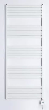 Bílý elektrický radiátor Thermal Trend Kh Economy 150x60 cm s termostatem KTX 3 a LCD displejem