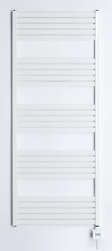 Bílý elektrický radiátor Thermal Trend Kh Economy 150x60 cm s termostatem KTX 3 a LCD displejem