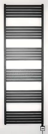 Elektrický radiátor Thermal Trend KH Economy 180x60 cm v černé matné barvě s termostatem KTX 3.