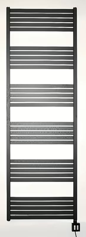 Elektrický radiátor Thermal Trend KH Economy 180x60 cm v černé matné barvě s topnou tyčí KTX 4
