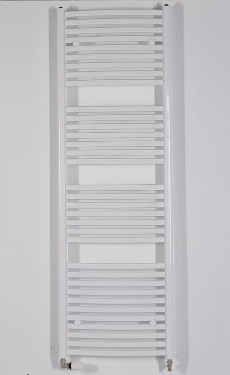 Bílý kombinovaný trubkový radiátor Thermal Trend KM 181,5x60 cm vhodný do koupelny.