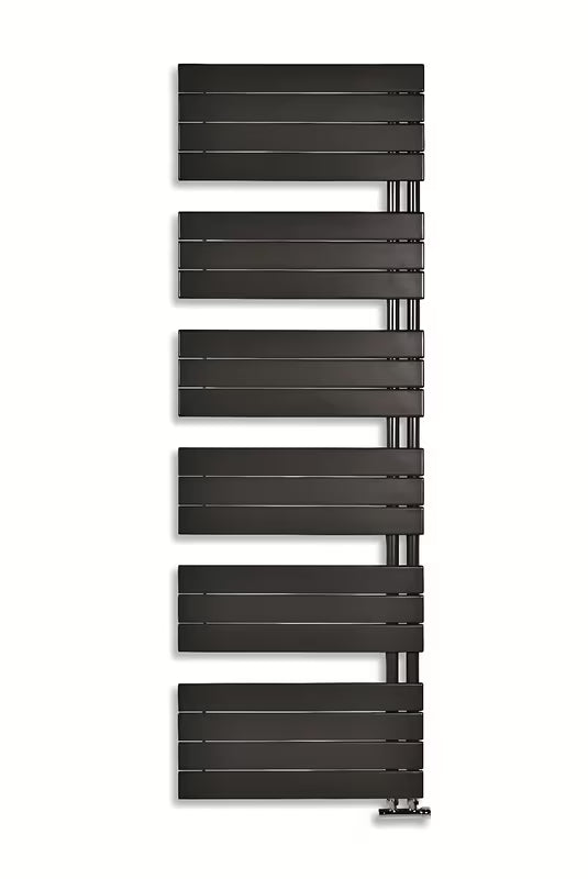 Kombinovaný koupelnový radiátor Thermal Trend Oliver 151x60 cm v antracitové barvě