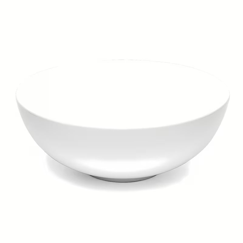 Bílé umyvadlo na desku Triomini Slim 38,5 x 38,5 cm z tenkostěnné keramiky