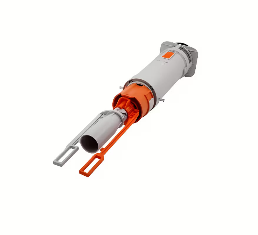 Išleidimo vožtuvas Vitra kaip atsarginė dalis pro potinkiniam bakeliui, tinkamas pro modeliui 732-5800-01.