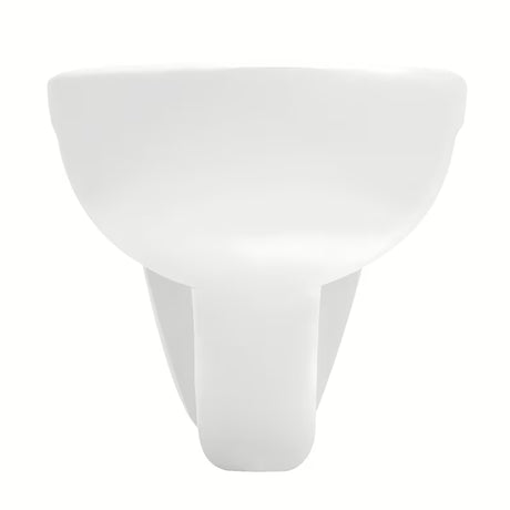 Bílé závěsné WC Vitra s bezokrajovým splachováním pro snadnou údržbu