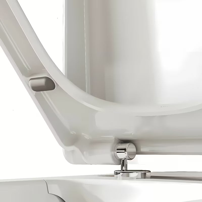 Bela WC deska Vitra Integra iz duroplasta s kovinskimi tečaji in skritim pritrjevanjem