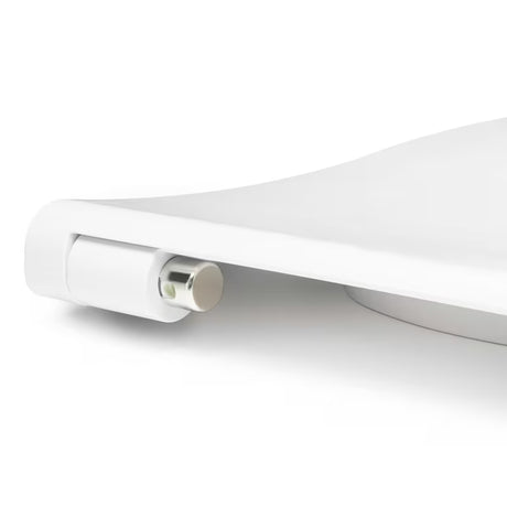 Bílé WC sedátko Vitra Integra se slim designem a funkcí SoftClose