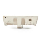 Bílé keramické umývátko Vitra Integra 37x22 cm s otvorem pro baterii vlevo v lesklém provedení