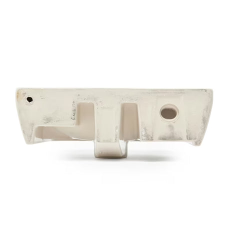 Bílé keramické umývátko Vitra Integra 37x22 cm s otvorem pro baterii vlevo v lesklém provedení