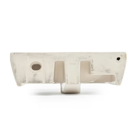 Bílé keramické umývátko Vitra Integra 37x22 cm s přepadem a otvorem pro baterii vpravo
