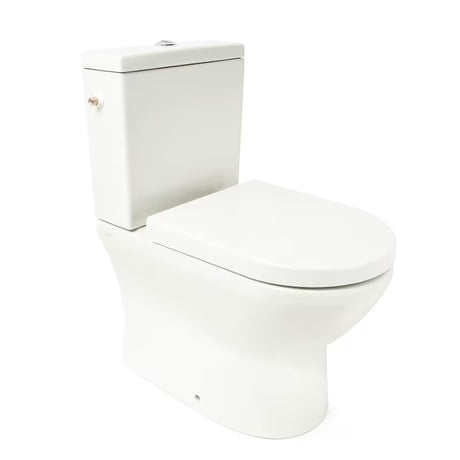 Bílé WC kombi VitrA Integra bez splachovacího okruhu se sedátkem SoftClose a nádržkou