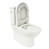 Bílé WC kombi VitrA Integra bez splachovacího okruhu se sedátkem SoftClose a nádržkou
