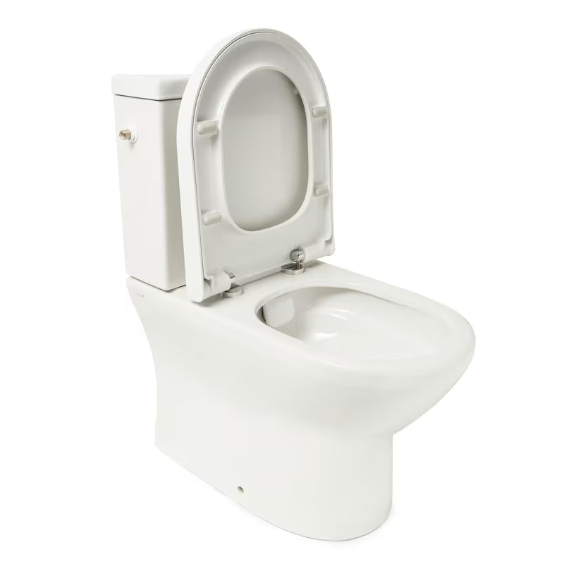 Bílé WC kombi VitrA Integra bez splachovacího okruhu se sedátkem SoftClose a nádržkou