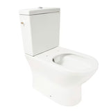 Bílé WC kombi VitrA Integra bez splachovacího okruhu se sedátkem SoftClose a nádržkou