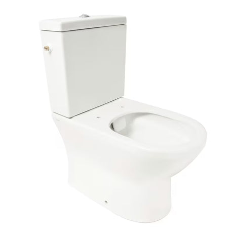 Bílé WC kombi VitrA Integra bez splachovacího okruhu se sedátkem SoftClose a nádržkou