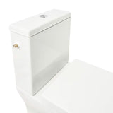 Bílé WC kombi VitrA Integra bez splachovacího okruhu se sedátkem SoftClose a nádržkou
