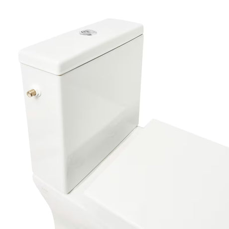Bílé WC kombi VitrA Integra bez splachovacího okruhu se sedátkem SoftClose a nádržkou
