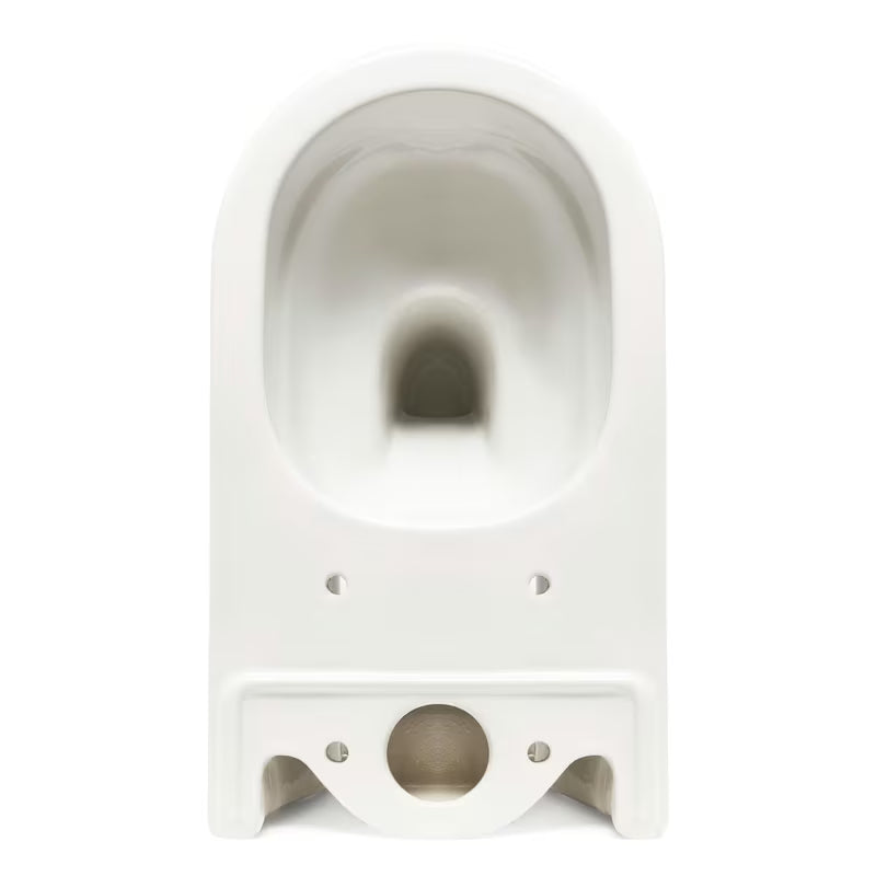 Bílé WC kombi VitrA Integra bez splachovacího okruhu se sedátkem SoftClose a nádržkou