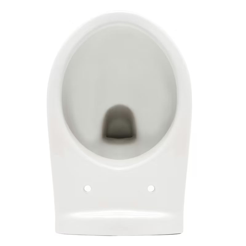 Závěsné WC Vitra Normus v bílé barvě bez splachovacího okruhu se sedátkem SoftClose.