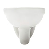 Závěsné WC Vitra Normus v bílé barvě bez splachovacího okruhu se sedátkem SoftClose.